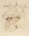Edmund Kesting, Sitzende Schäferin. 1942.