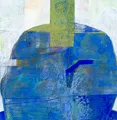 Lothar Rericha, Blue Head / "The Guardian" / "The Queen". 2009.