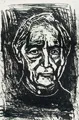 Theodor Rosenhauer "Self-portrait". 1974–1975.