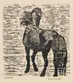 Wilhelm Rudolph, Horse in the Storm. After 1945.