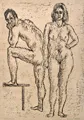 Wilhelm Rudolph, Mannelijk en vrouwelijk naakt. Jaren 1970.