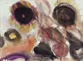 Helmut Schmidt-Kirstein, Sunflowers. 1976.