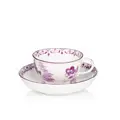 Cup and saucer with figurative decoration. Meissen. Circa 1740/1750.