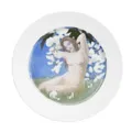 Assiette très rare. Arthur Barth (décor) et Hans Rudolf Hentschel (forme) pour Meissen. Époque Knauf. 1860-1923.
