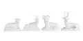 Four figurative table decorations – goat, ram, stag and sheep. KPM Berlin. Probably around 1770/1780. Production period probably around 1930.