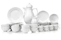 Coffee and mocha service "Altozier" for eight people. KPM Berlin. 1769/1775. Moulding year 1924.