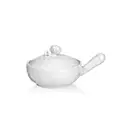 12 soup cups with lid "Neuozier" / Nine handled saucepans with lid "Neuozier". KPM Berlin. 1775. Moulding period 1929-1932.