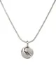Collier Yin-Yang en or blanc. Società Italiana Lavorazione Oro, Arezzo, Italie. Après 1968.