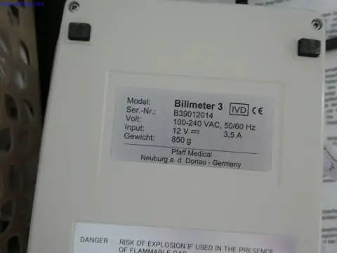 Laboratory, photometer Pfaff medical GmbH Bilimeter 3