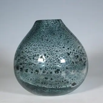 Mid-Century glass vase from the 1970s.