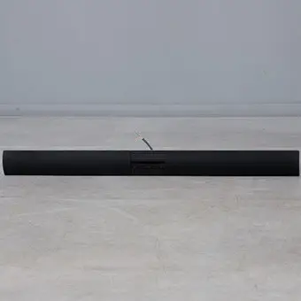 BANG & OLUFSEN. Enceinte, modèle 'Beolab 3500', aluminium, tissu, 21e siècle, Danemark.