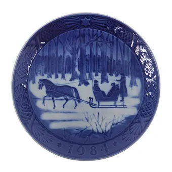 1984 Royal Copenhagen Christmas Plate