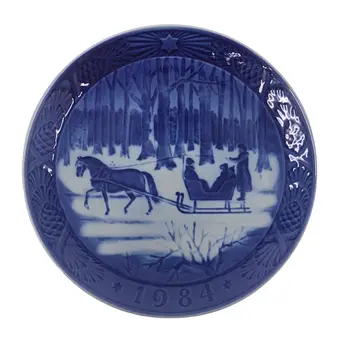 1984 Royal Copenhagen Christmas Plate