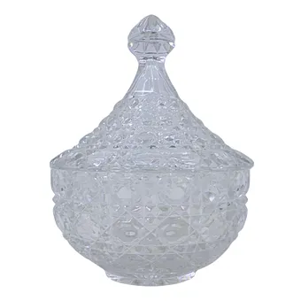 Хрустальная шкатулка с крышкой