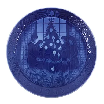 Royal Copenhagen Kerstbord 1983