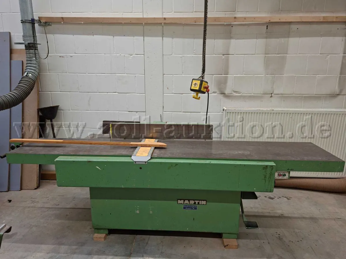 1 surface planer, manufacturer Martin Maschinenbau, type T 52