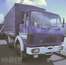 Truck Mercedes 1017 4x4 flatbed