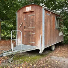 1-assige bosbouwaanhangwagen Robust 350 W