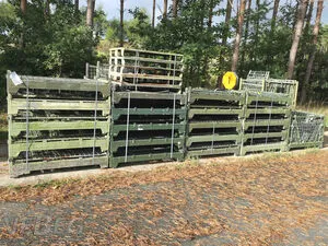 25 steel mesh box pallets (L x W x H) 1,480 x 900 x 945 mm, load capacity 1 t