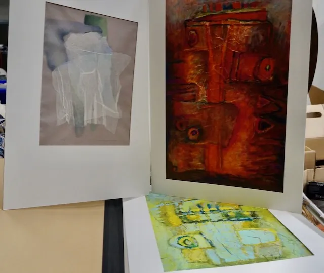 2 folders with pictures