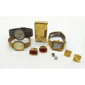Partij sieraden imitatie en horloges