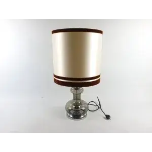 Lampe de table années 70, env. 74 cm de haut