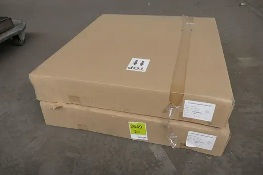 2x distribution cabinet Premium flush-mounted, width 700 mm, depth 110–165 mm, height 750–850 mm