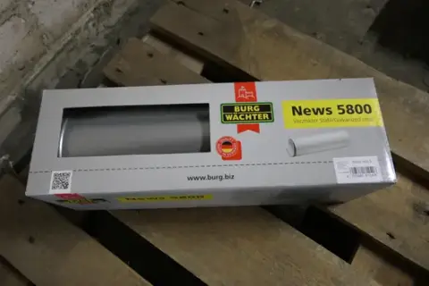 BURG-WÄCHTER - News 5800, galvanised steel, 400 mm x Ø 120 mm