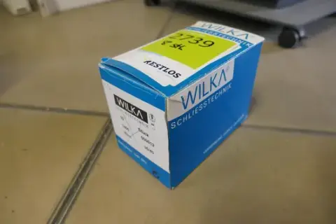 8x WILKA - Lock cylinders 1400, 30/40 mm