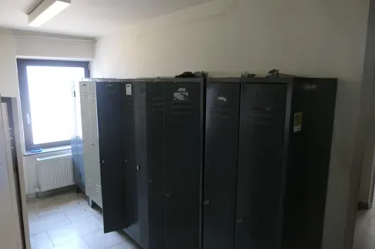 6x armoires vestiaires en métal, anthracite