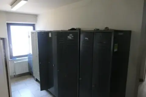 6x armoires vestiaires en métal, anthracite