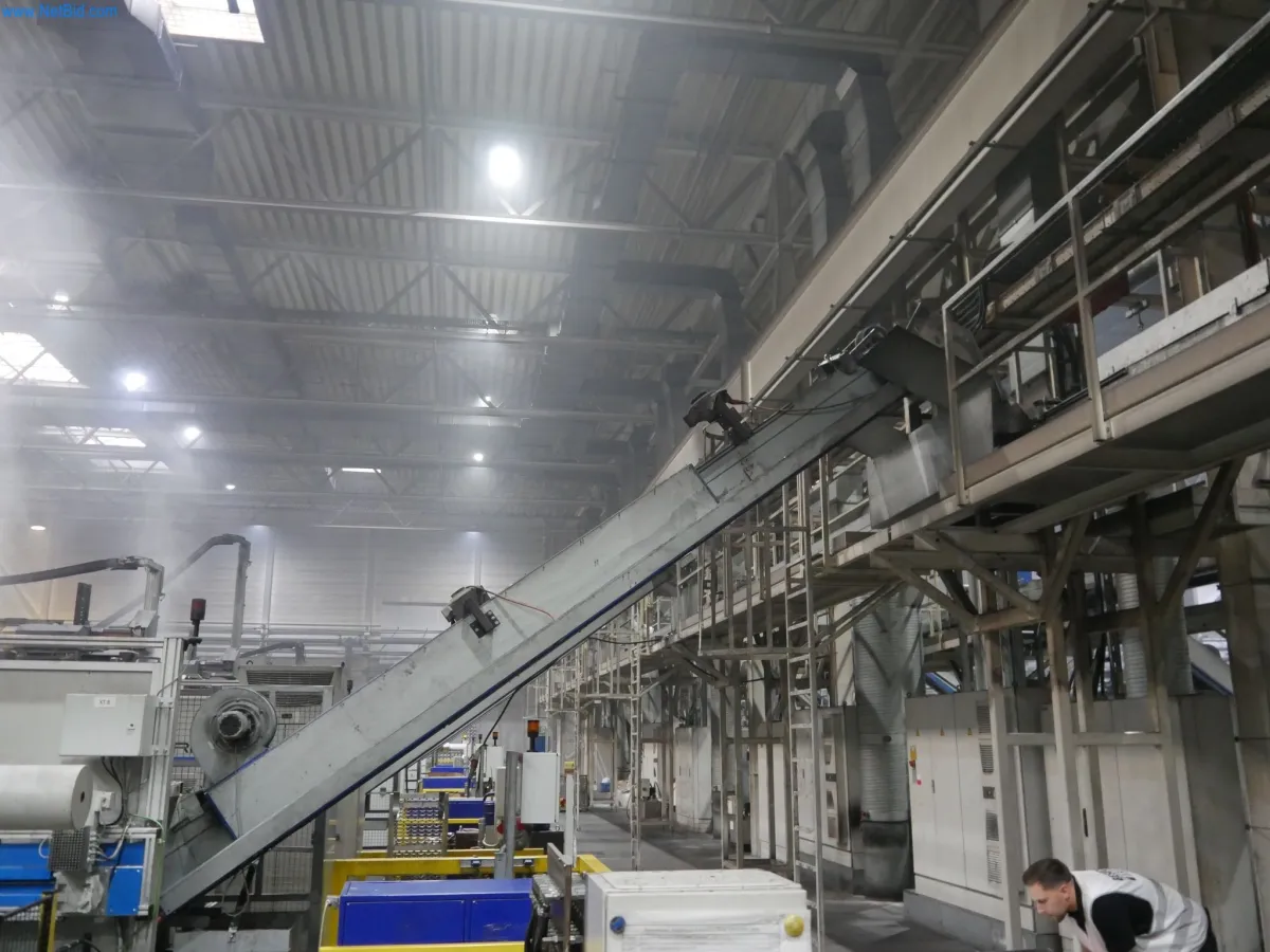 Centrální systém sběru/dopravy odlitků IAS Fördertechnik 8HP