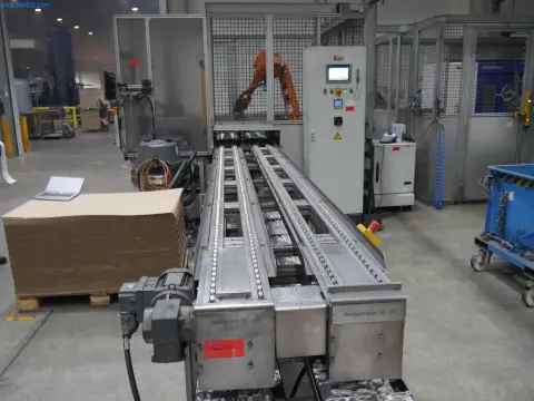 Installation d'automatisation (Brother 44+45+marquage laser) B&R Automation Brother BAZ