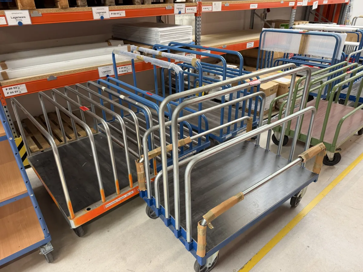 Transportwagen met 10 vakken