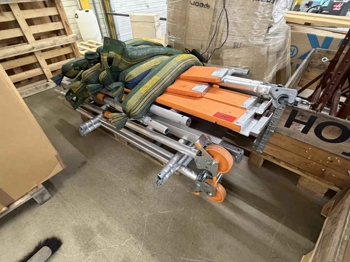 Layher mobile scaffolding