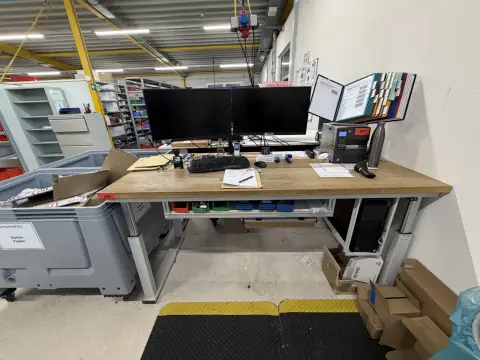 2 tables de travail Rauch / Sedus