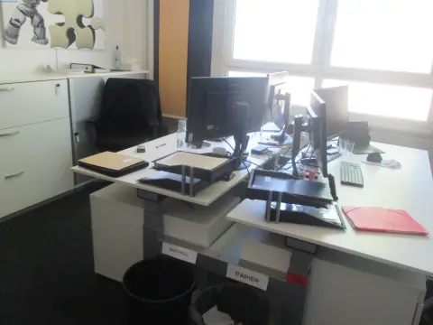 SEDUS dubbel bureau