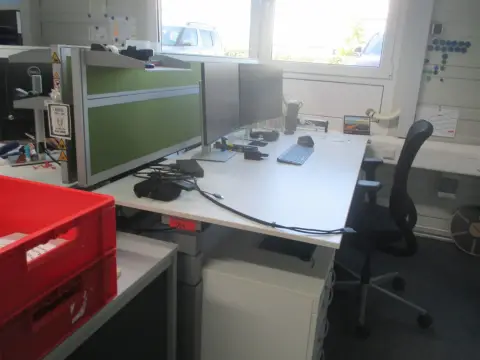 SEDUS dubbel bureau