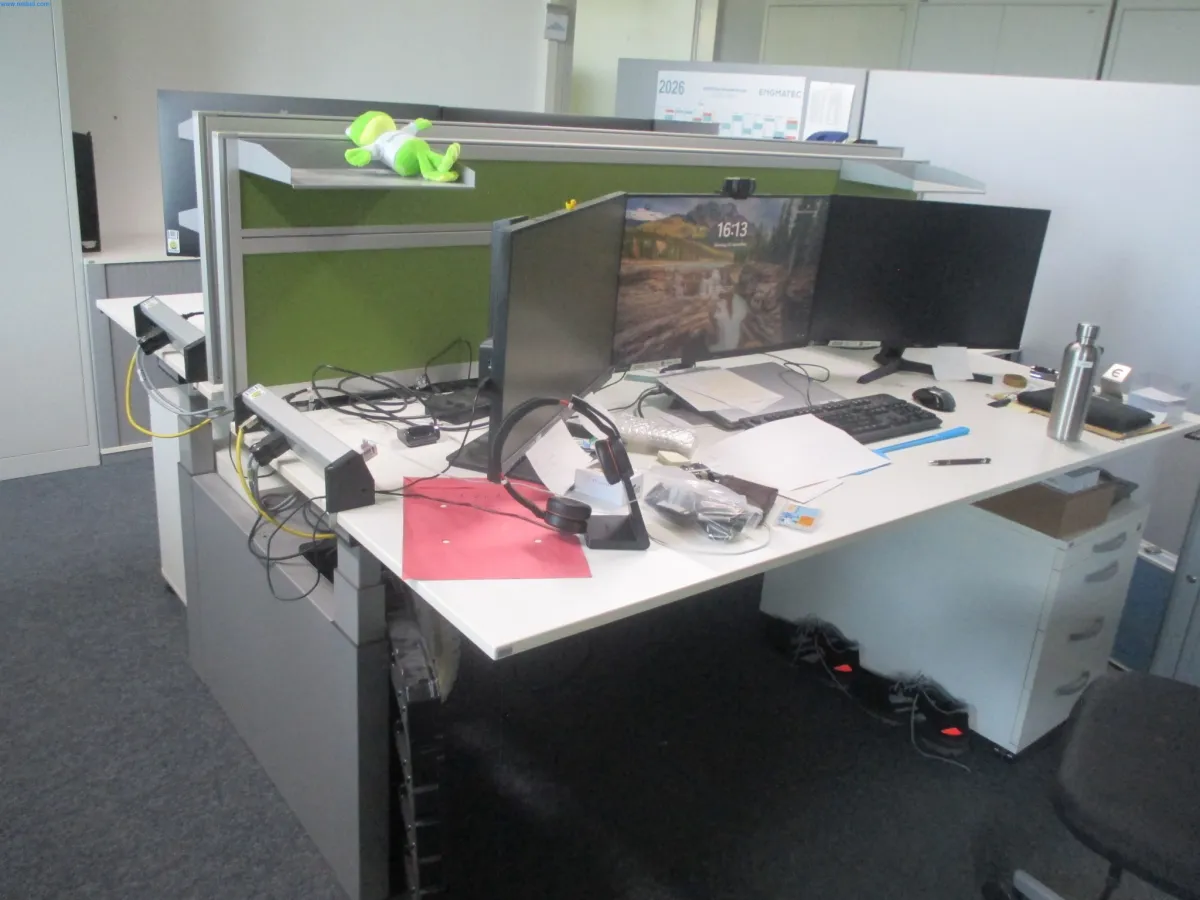 2 SEDUS dubbele bureaus
