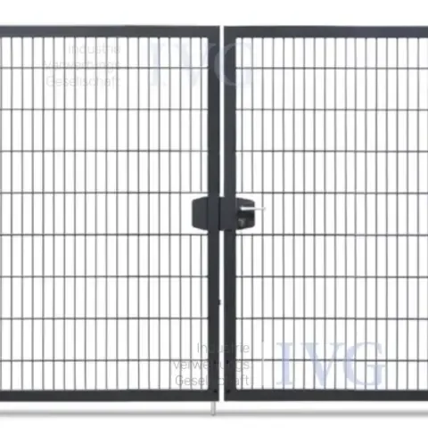 Complete set dubbele poort (hoogte: ca. 1.800 mm)