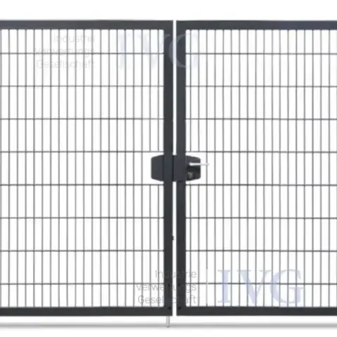 Complete double-leaf gate set (height: approx. 1,800 mm)