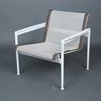 RICHARD SCHULTZ. for Knoll, lounge chair/garden chair from the 1960s.