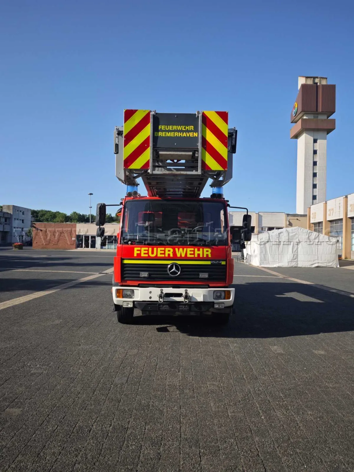 1 draailadder Rosenbauer / Metz DLK 23-12 PLC 3.1