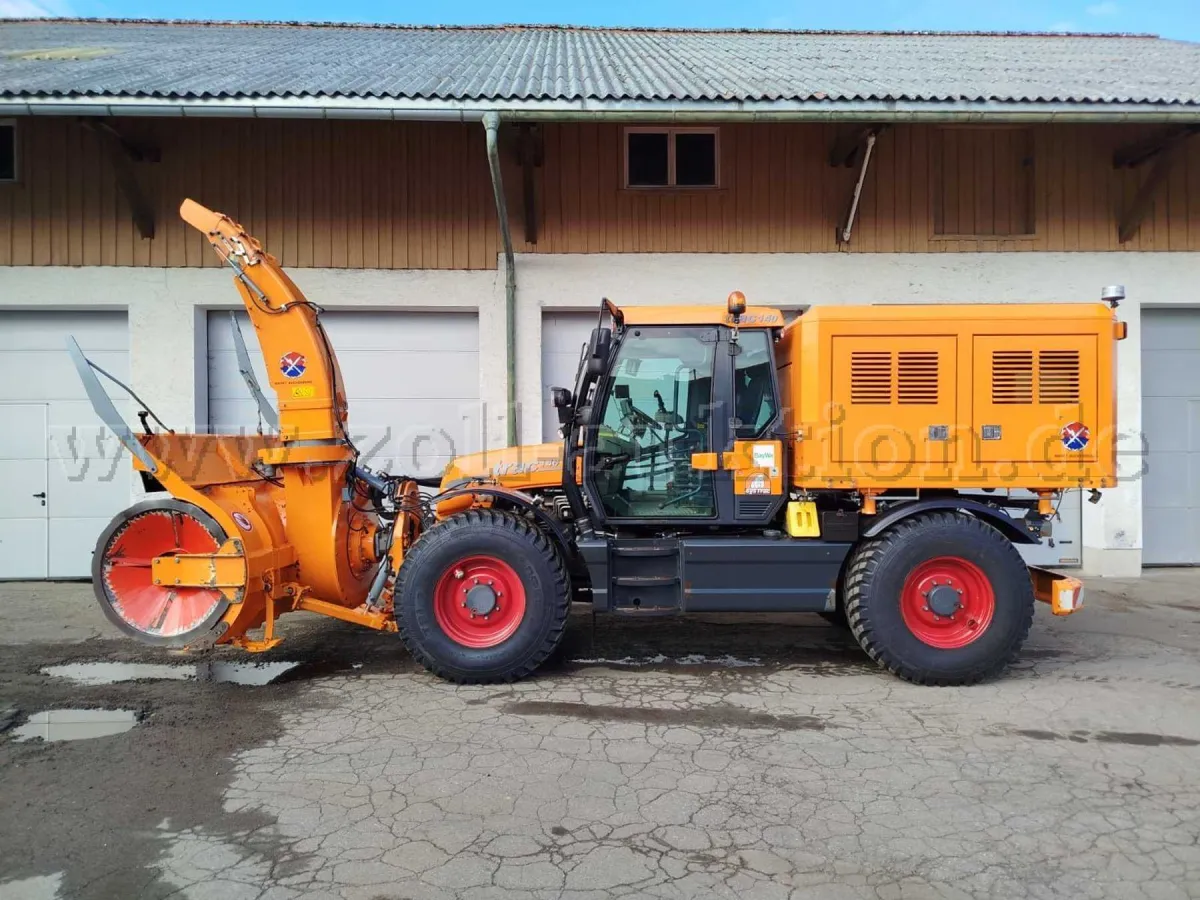 1 Mali Systrac 140 mit Westa Fräse und Deutz-Aufbaumotor