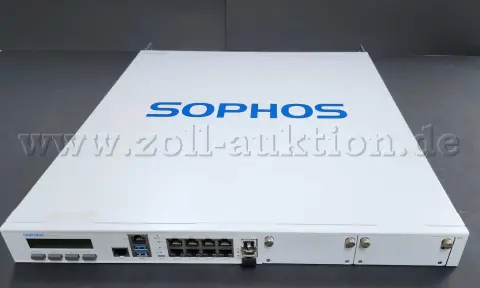 1 Sophos SG430 Firewall incl. rackrails incl. 2x transceivers