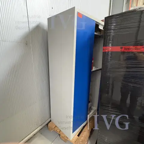 Steel cabinet (grey/blue)