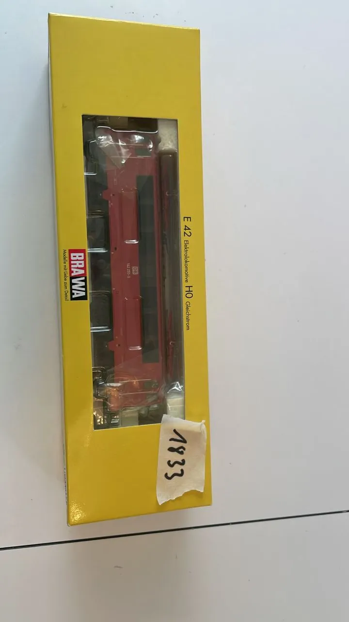 Elektrische locomotief (BRAWA)