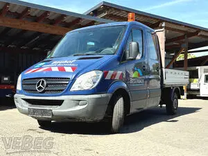 Camion Mercedes 213 CDI Sprinter double cabine plateau
