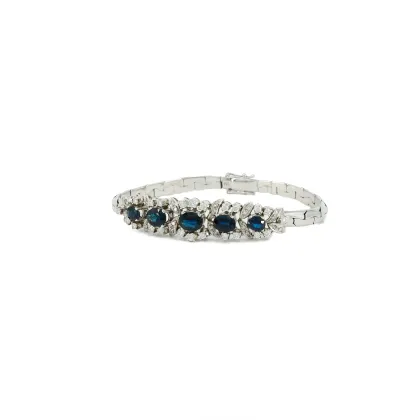 Bracelet saphir et diamants