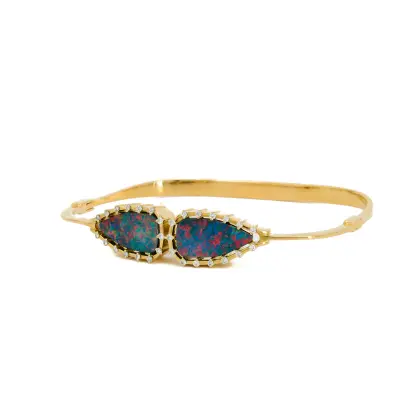 Bracelet opale et diamant